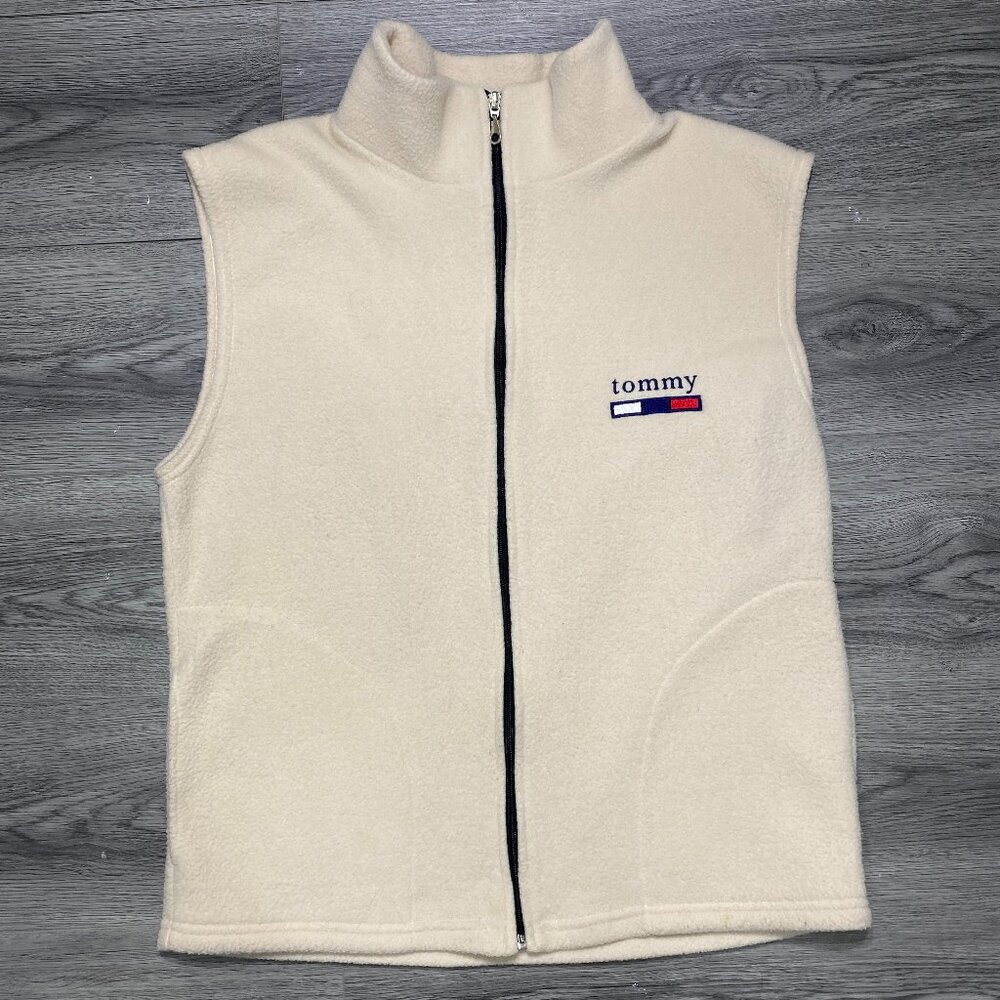 Tommy Hilfiger Vintage T.O.S.H Sportswear Fleece Vest Size M